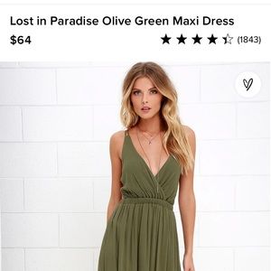 Lulus Lost in Paradise Maxi Dress